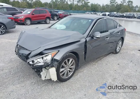 2015 Infiniti Q50 Premium из США, поврежденный, VIN JN1BV7AP9FM344879